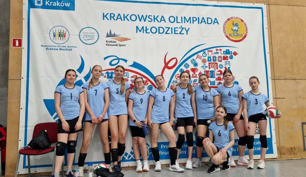 Krakowska olimpiada mlodziezy II miejsce w grupie